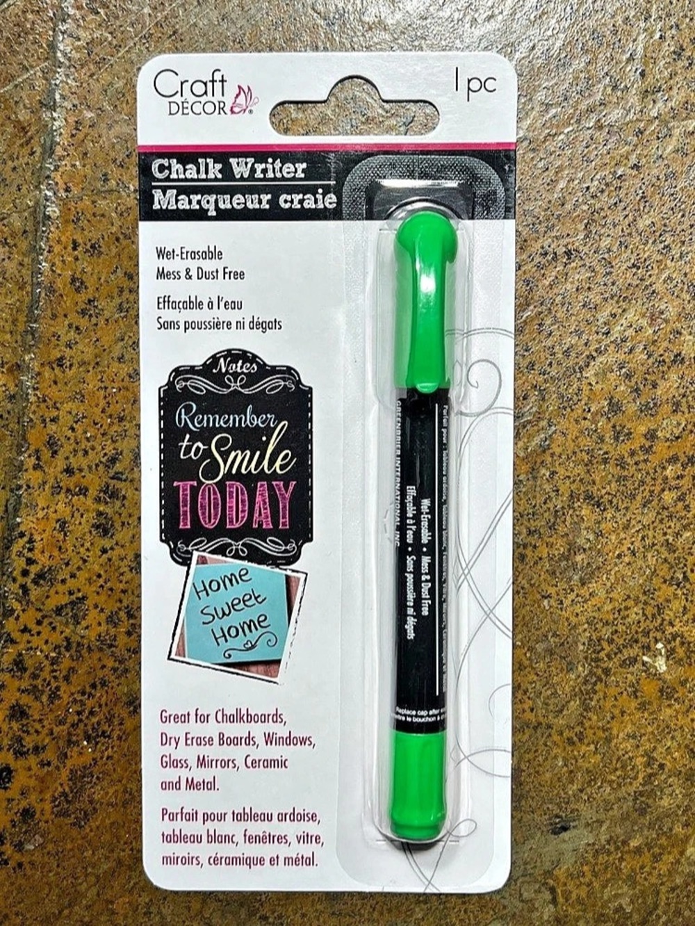 DecoArt Chalk Writer Marker Green Chalk Marker NWT